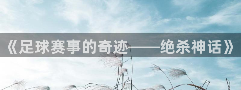 《足球赛事的奇迹——绝杀神话》