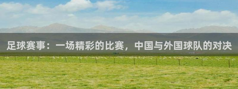 足球赛事：一场精彩的比赛，中国与外国球队的对决